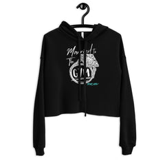 Married To The Gym Crop Hoodie