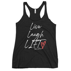 Live Laugh Lift - Women's Racerback Tank