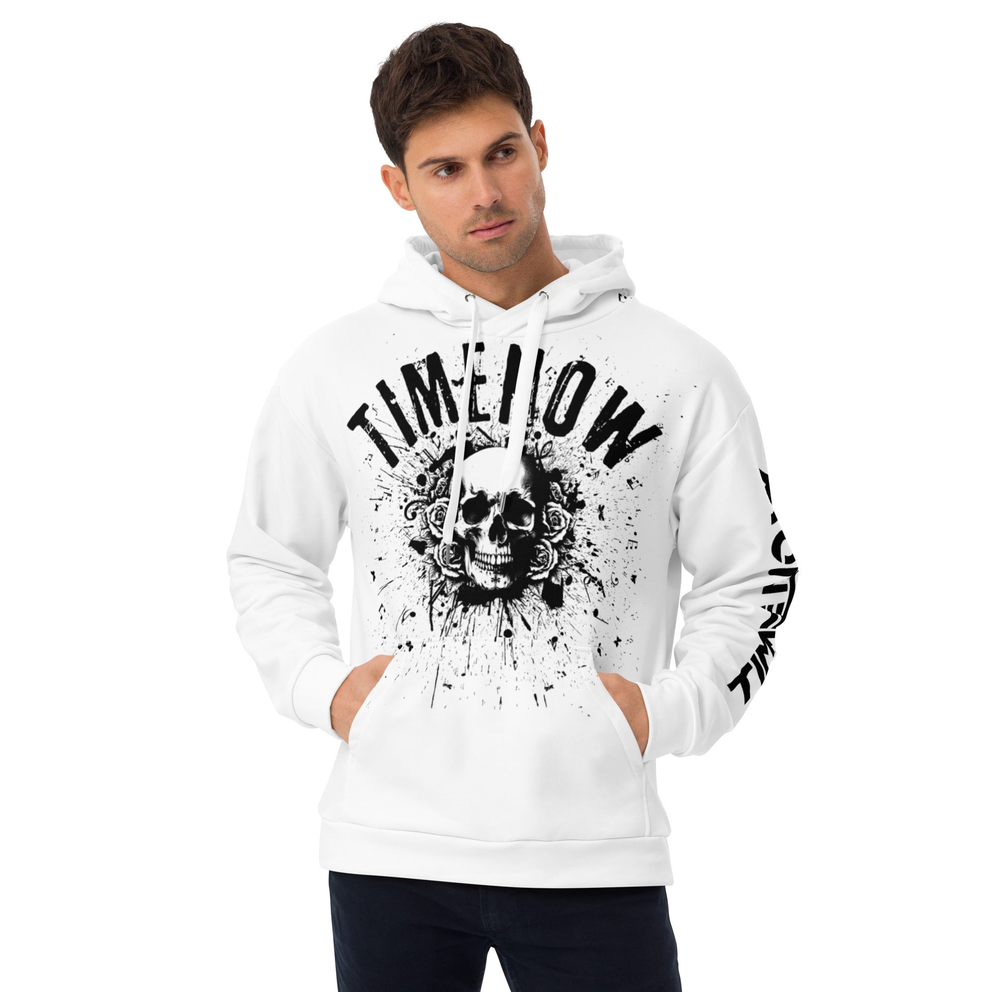 Imagine - White Unisex Hoodie