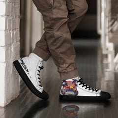 Miami Vices - Men’s high top canvas shoes