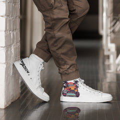 Miami Vices - Men’s high top canvas shoes