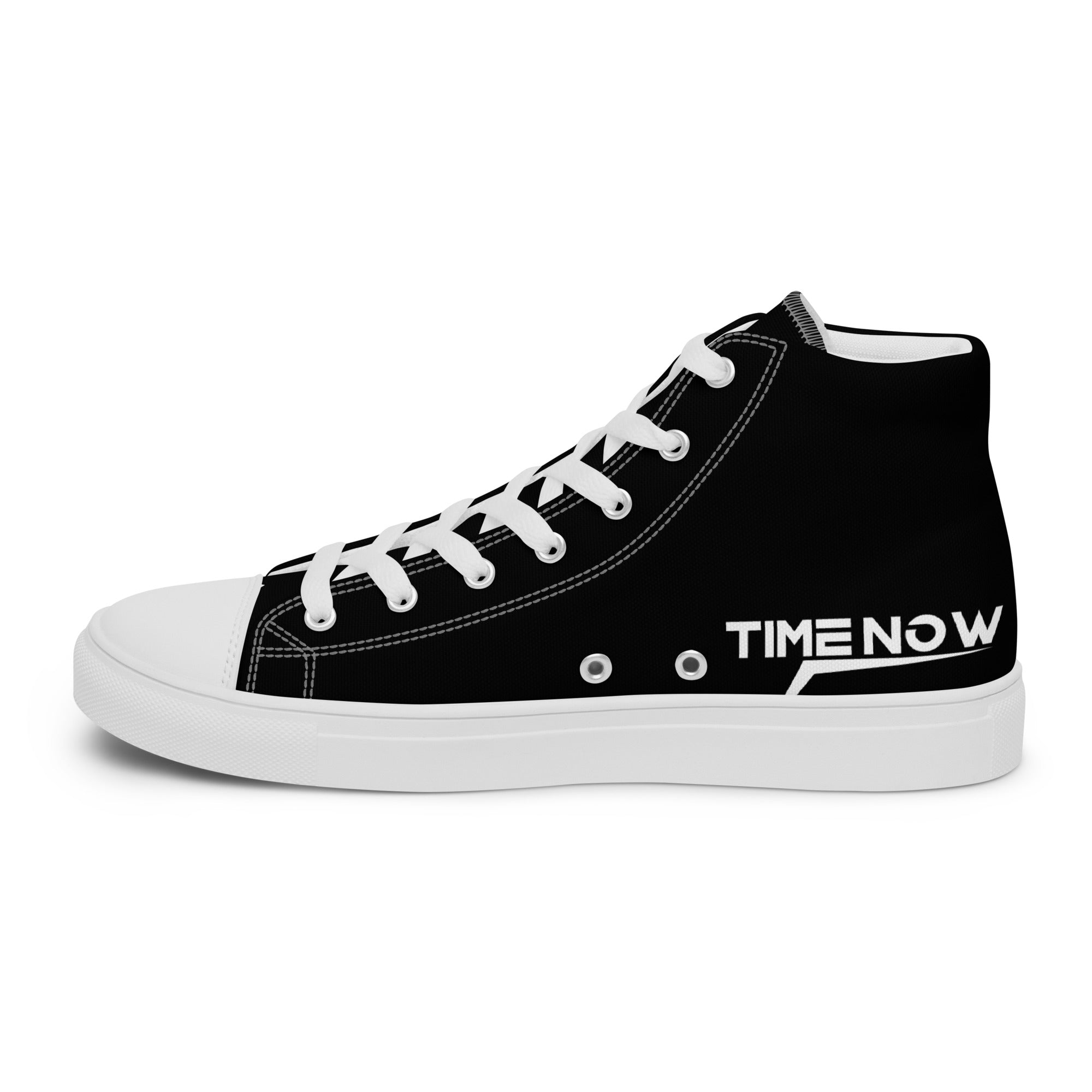 Don't Quit - Men’s high top canvas shoes