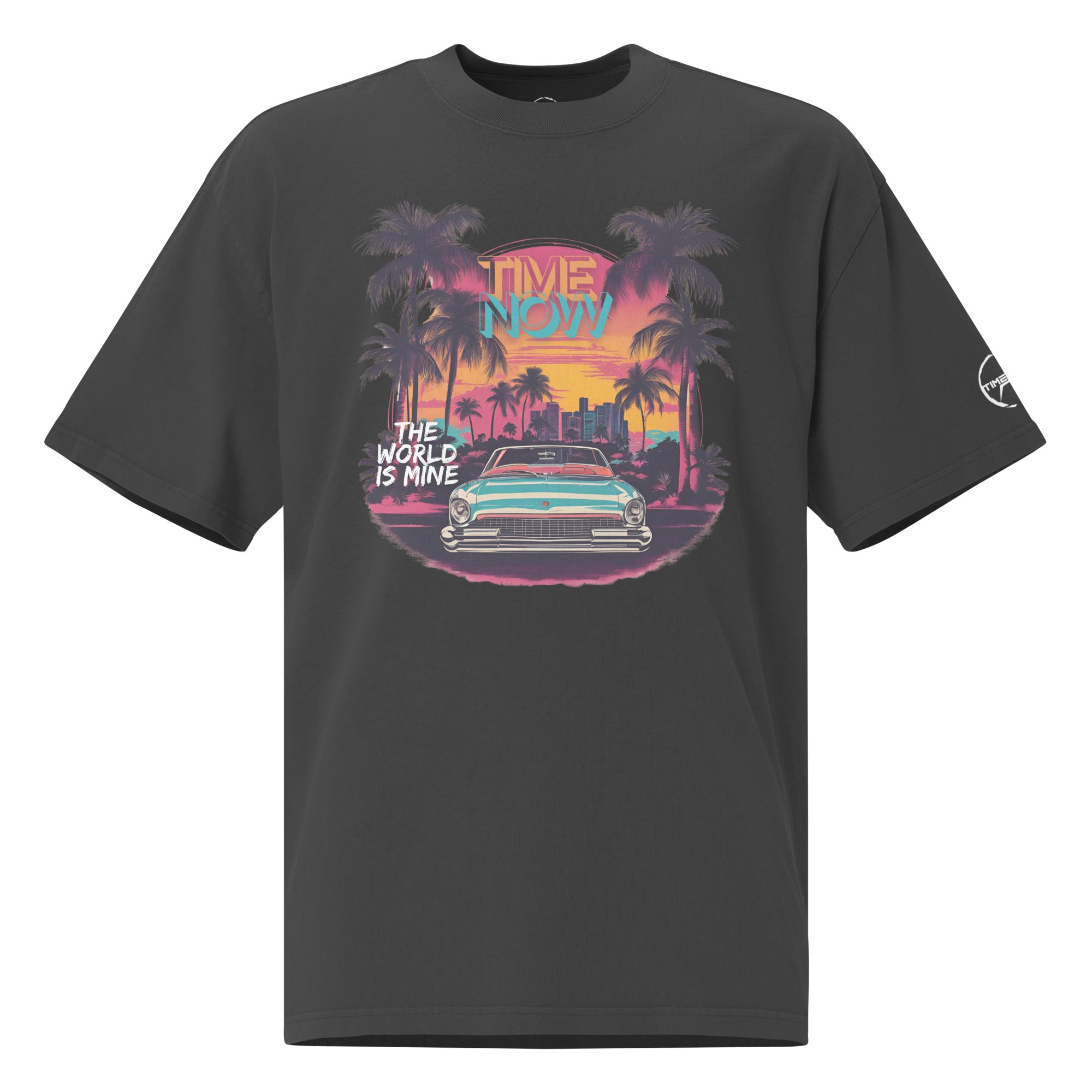 Miami Vices OVERSIZED faded t-shirt