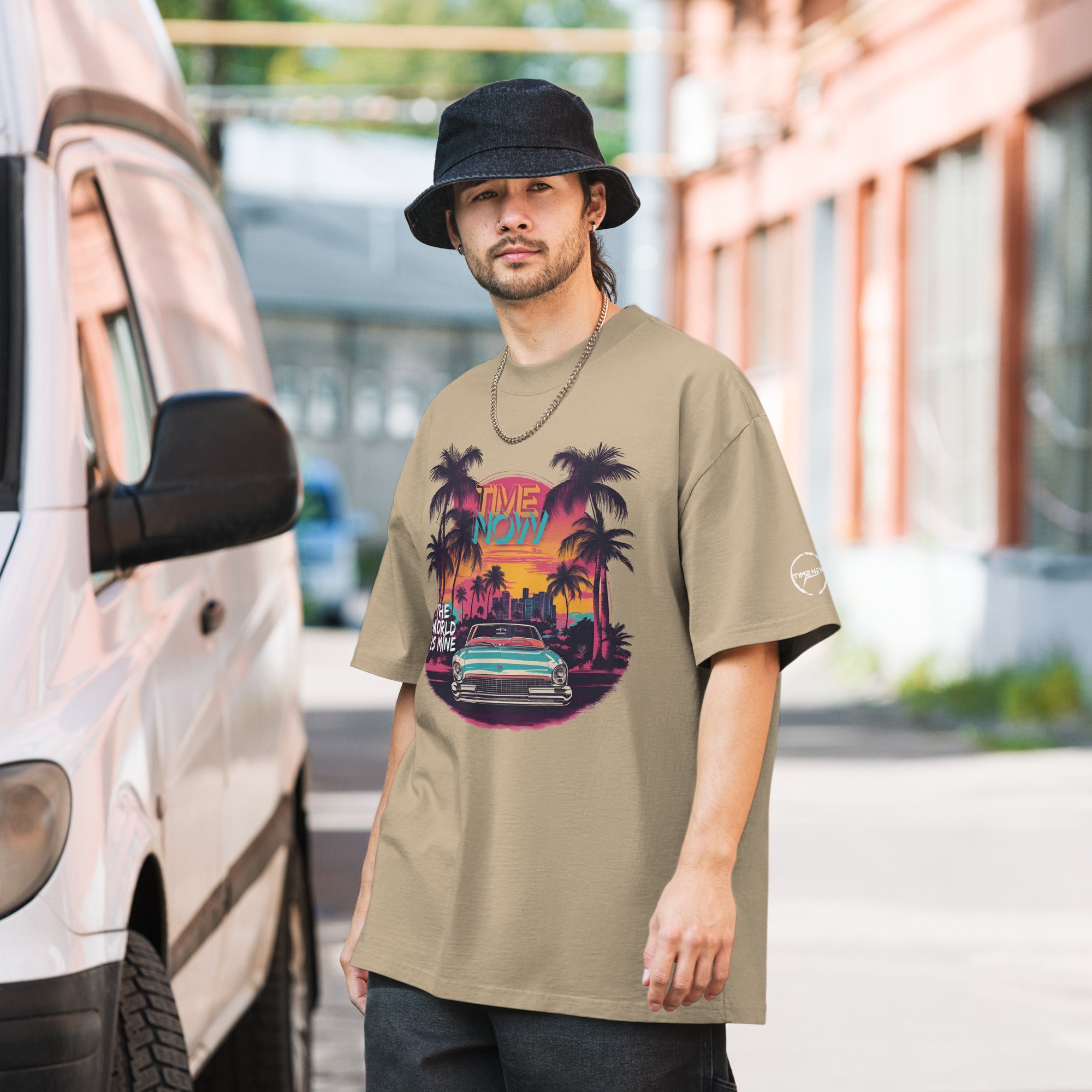 Miami Vices OVERSIZED faded t-shirt