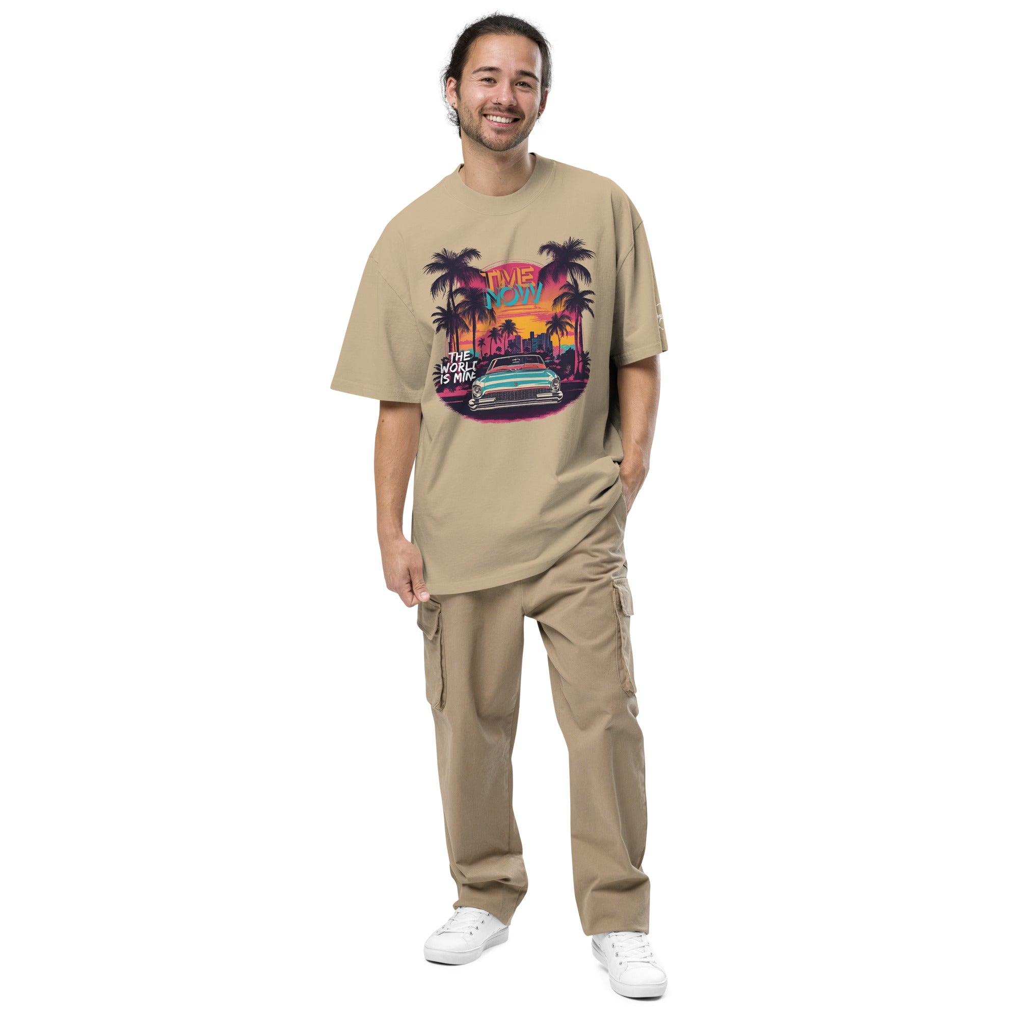 Miami Vices OVERSIZED faded t-shirt