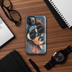 Retro Chick - Tough Case for iPhone®