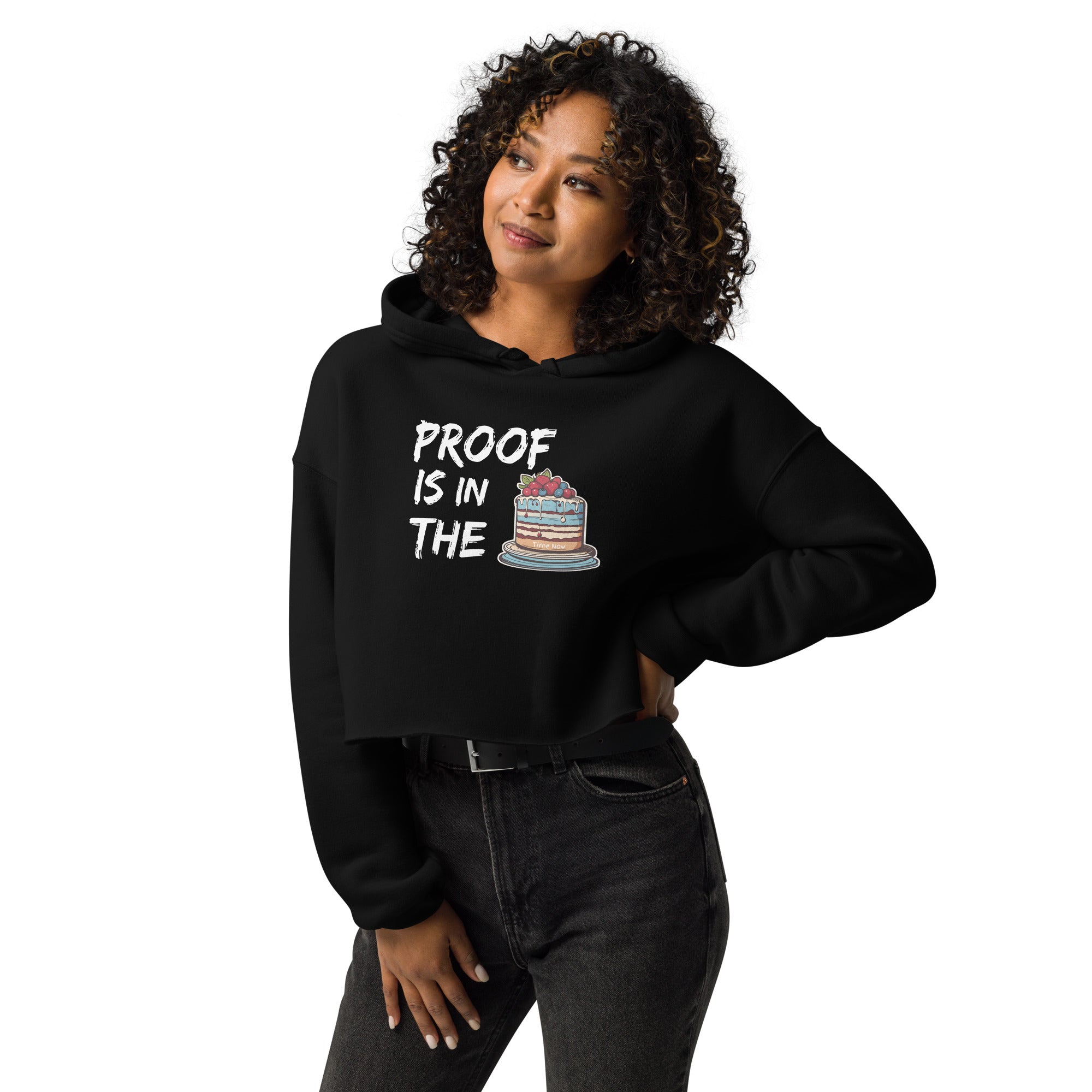 Cake - Women's Crop Hoodie