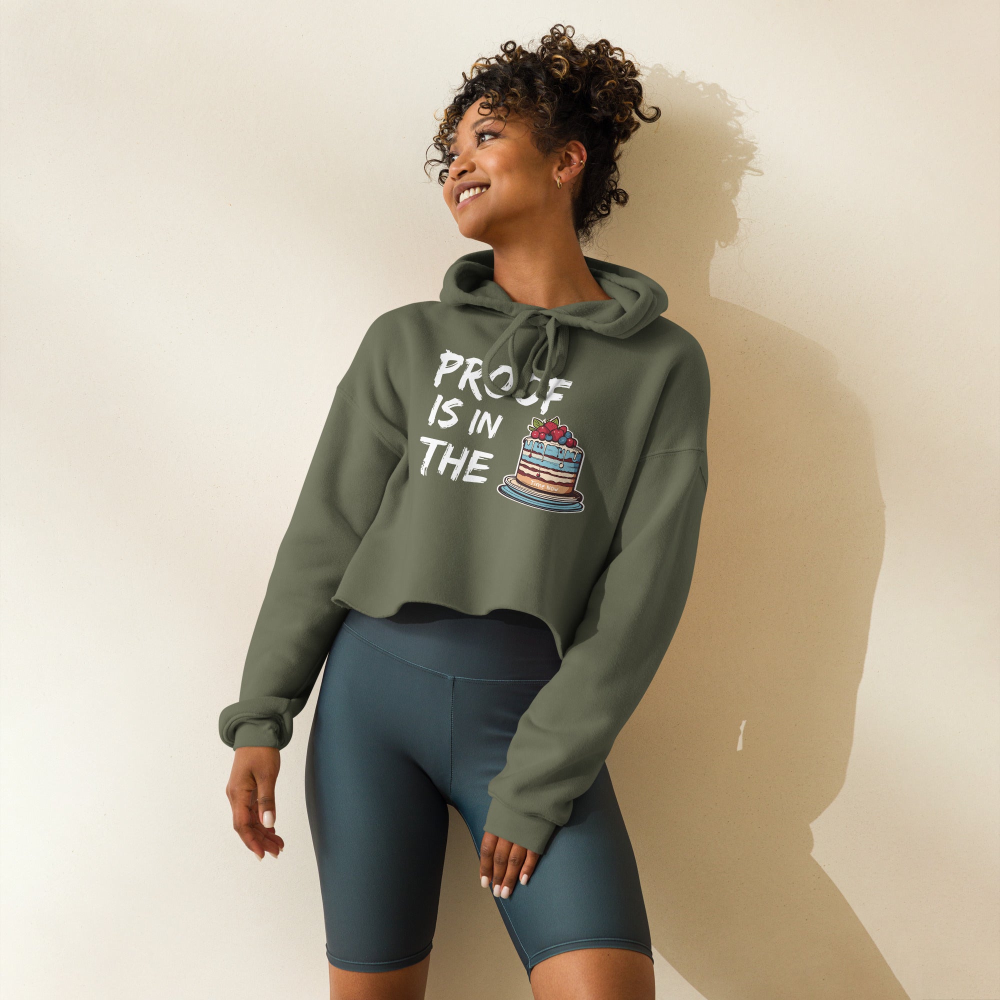 Cake - Women's Crop Hoodie