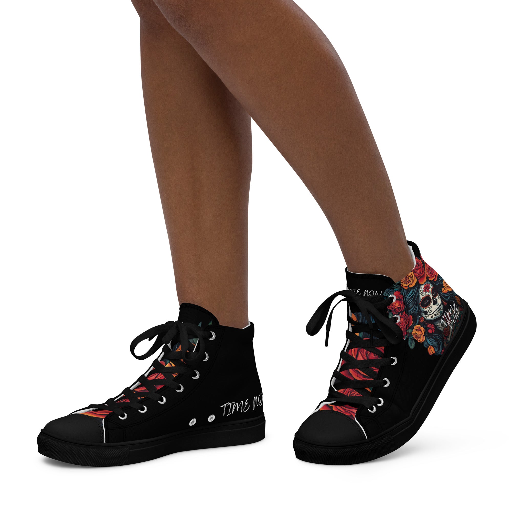 Azúcar -Women’s High Top Canvas Shoes