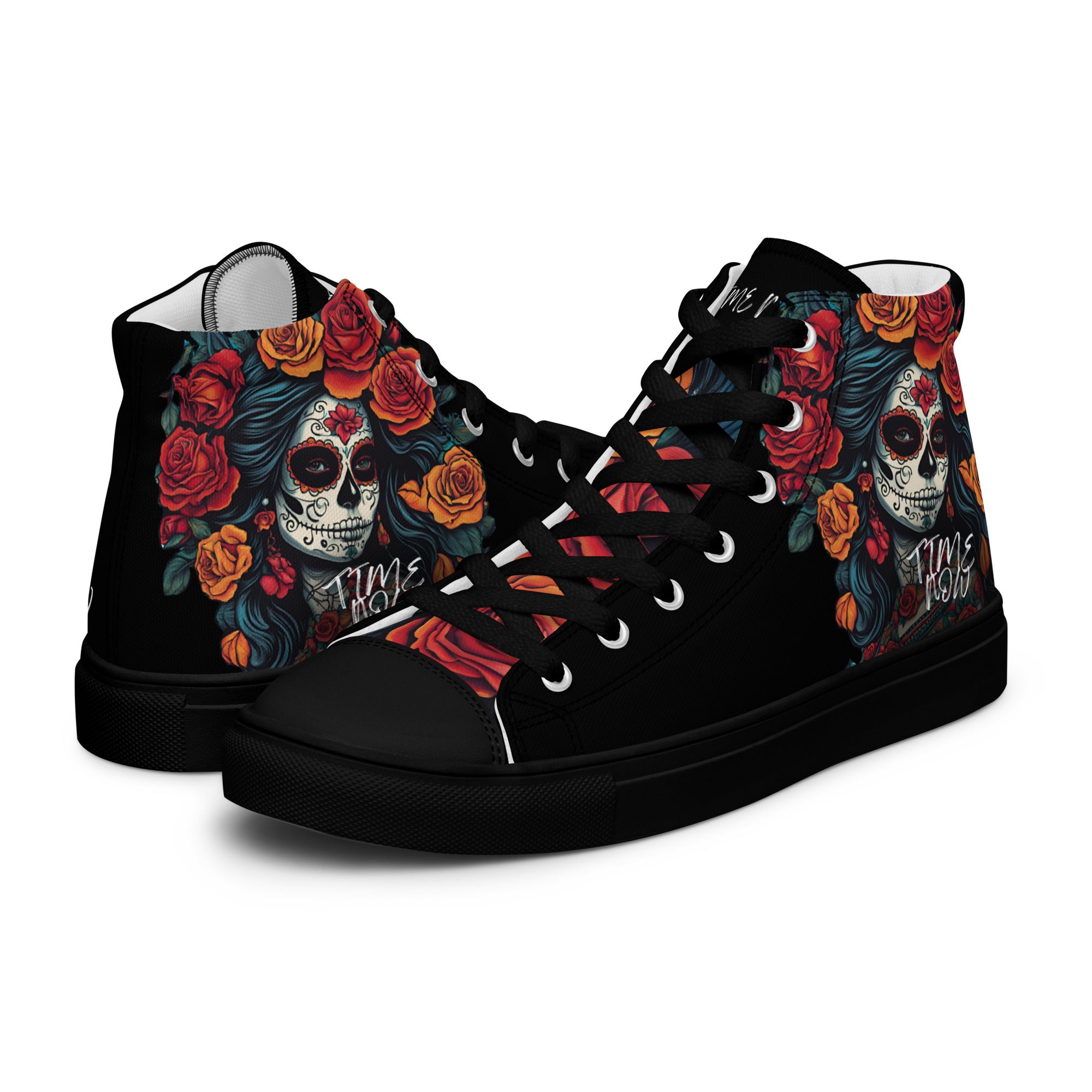 Azúcar -Women’s High Top Canvas Shoes