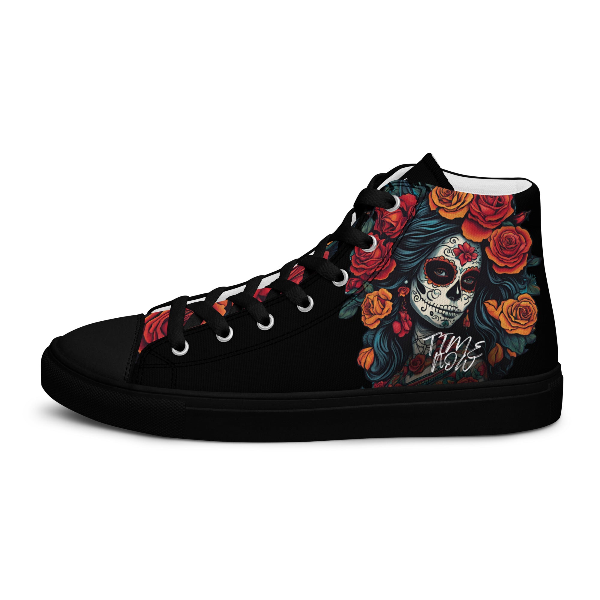 Azúcar -Women’s High Top Canvas Shoes