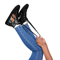 Retro Chick - Women’s high top canvas shoes