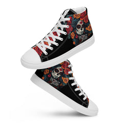 Azúcar -Women’s High Top Canvas Shoes