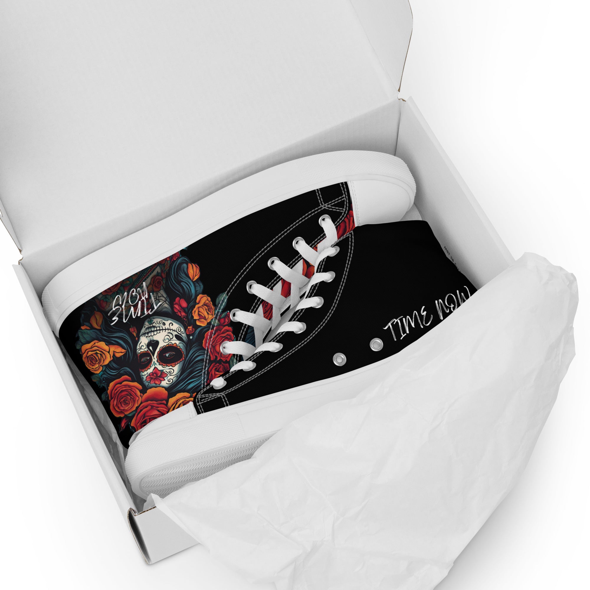 Azúcar -Women’s High Top Canvas Shoes