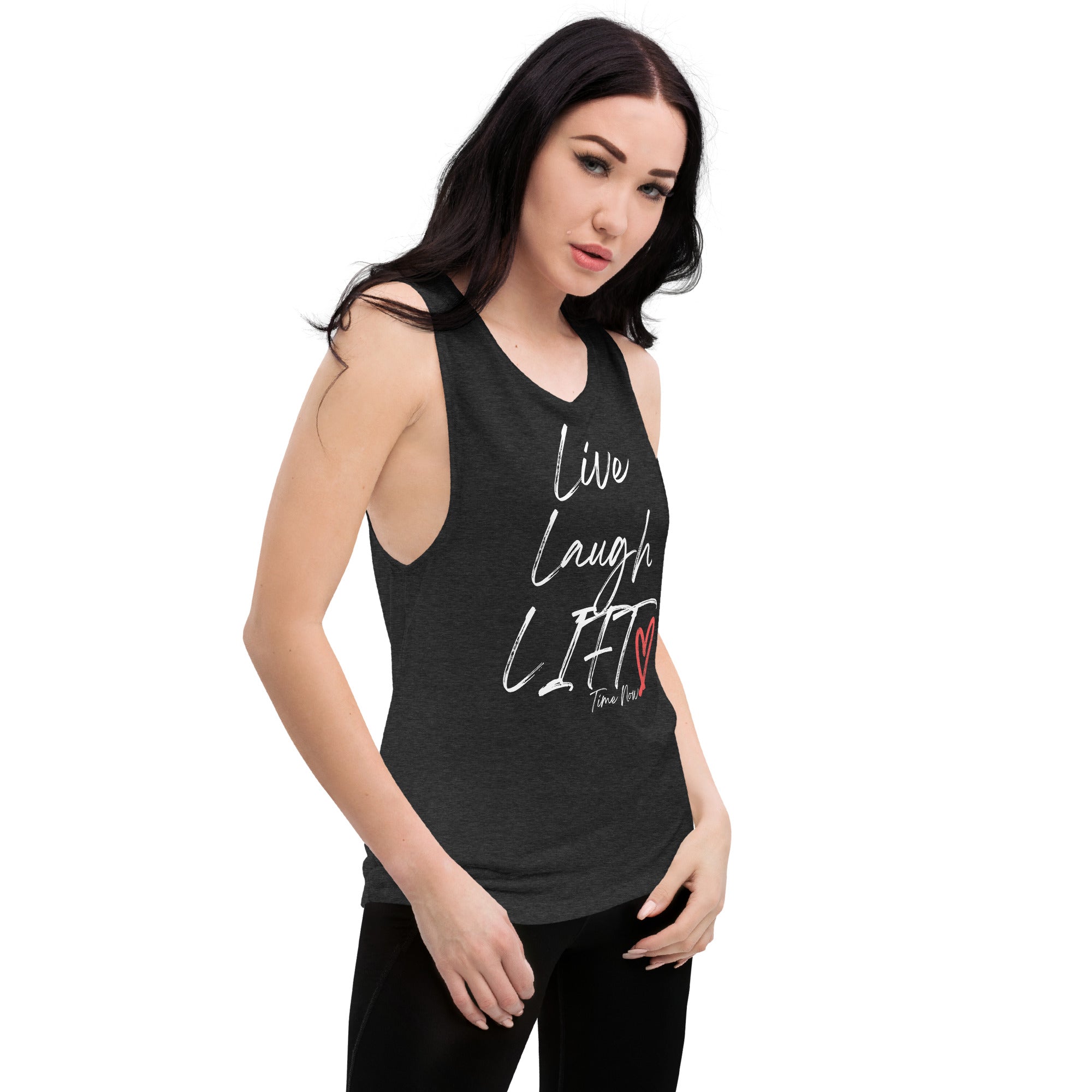 Live Laugh Lift - Ladies’ Muscle Tank